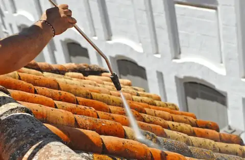 Nettoyage de toitures - Jougne